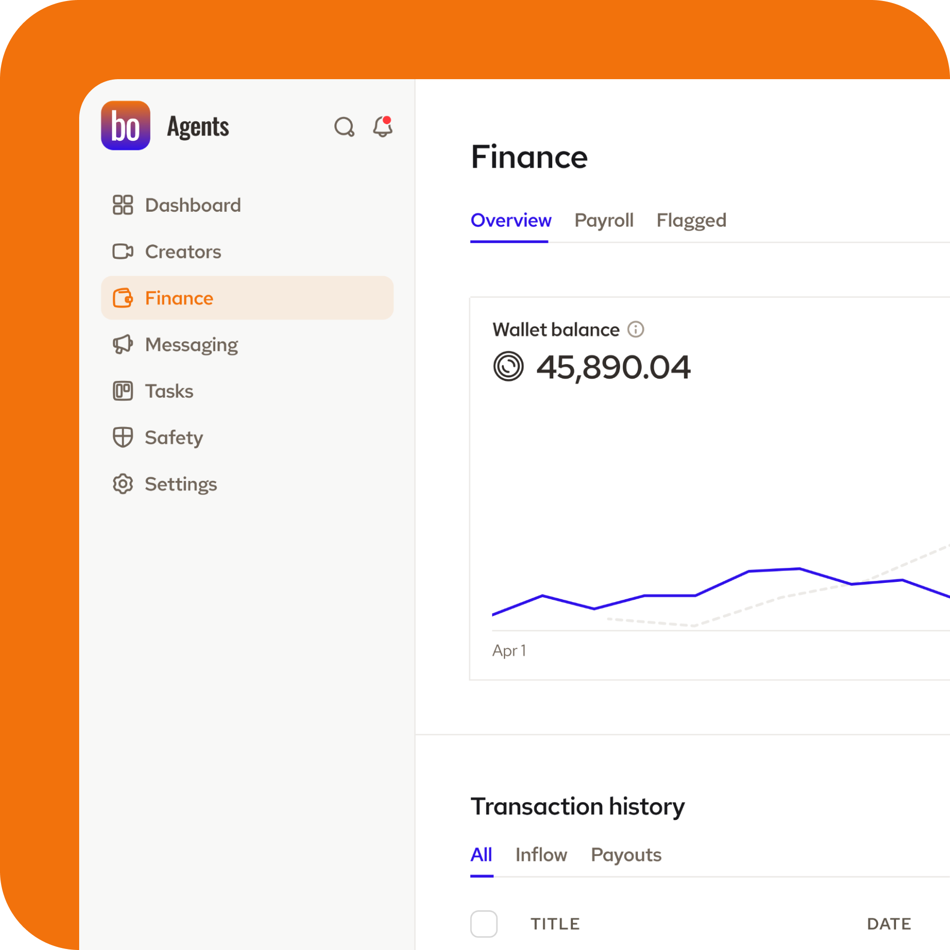 Agent Finance